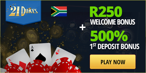 R250 Sign Up Bonus for South
African Players