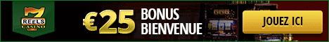 25 euros no
deposit bonus, French
landing