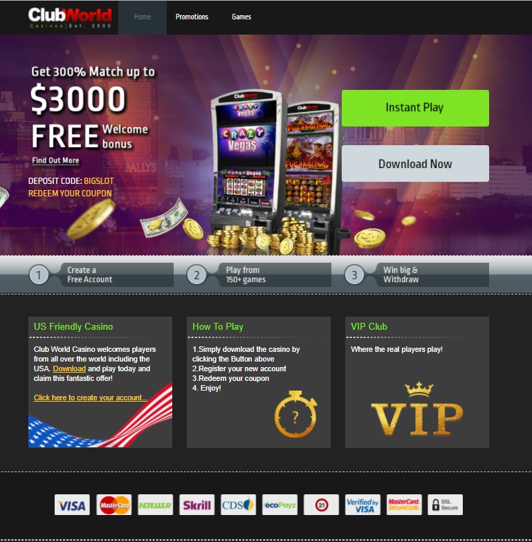 Club
                                World Casinos