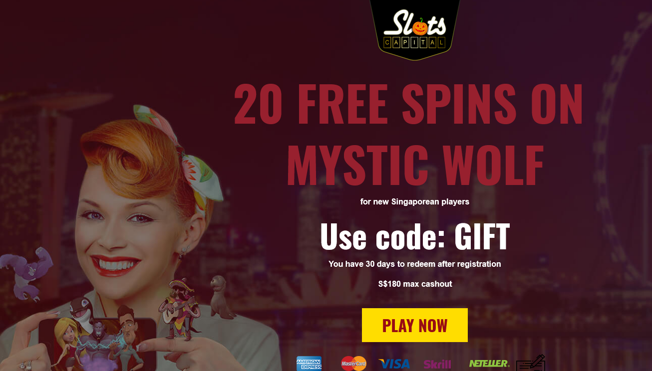 Slots Capital 20 Free Spins
                                Singapore