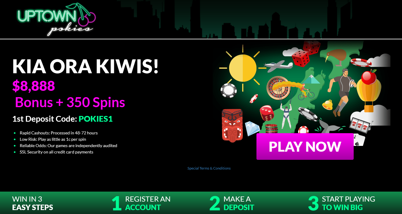 Uptown
Pokies NZ