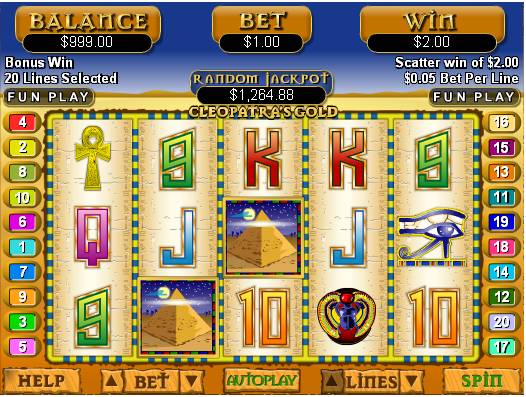 Bodog Casino Cleopatra's Gold
