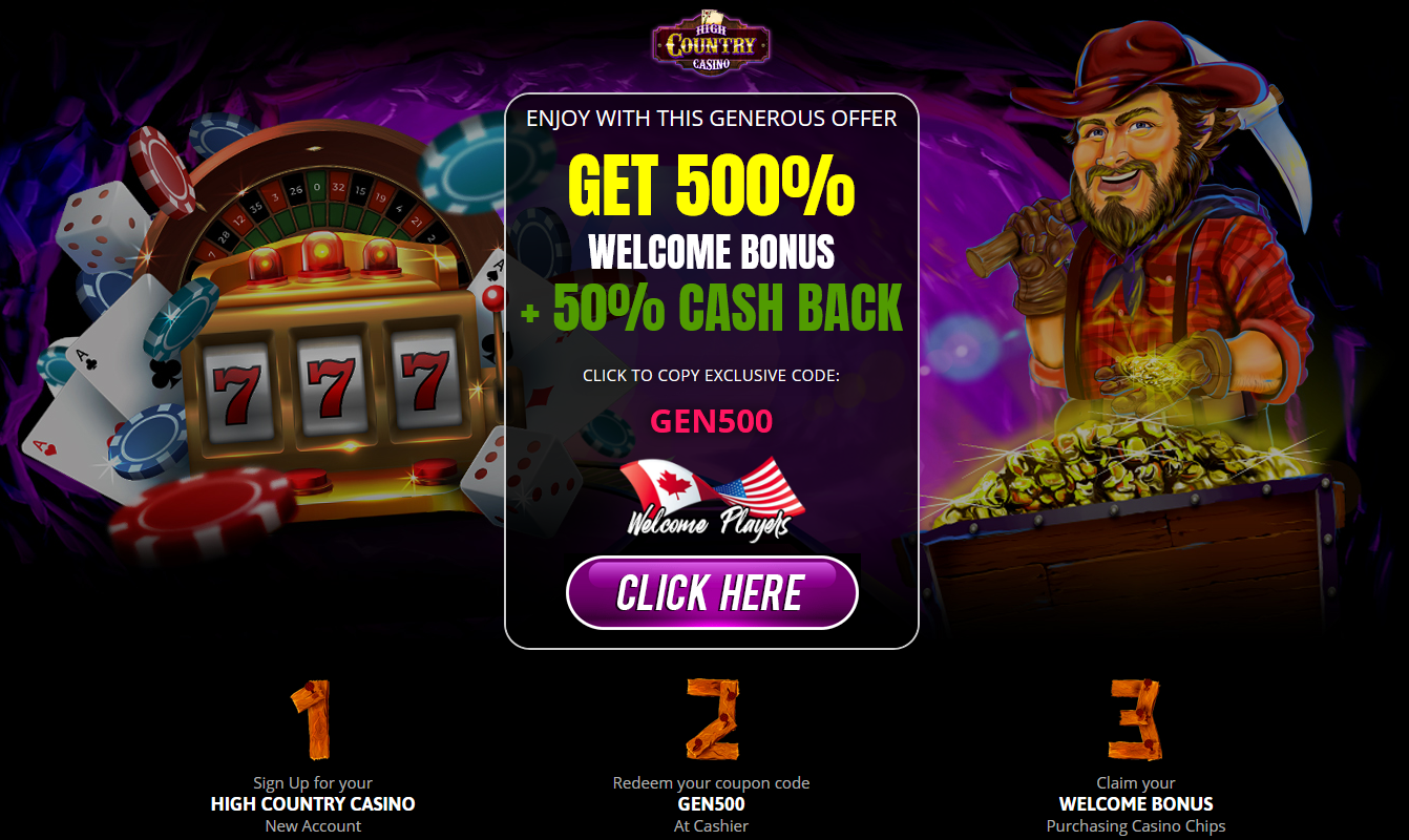 GET 500% WELCOME BONUS + 50% CASH BACK GET 500% WELCOME BONUS + 50% CASH BACK